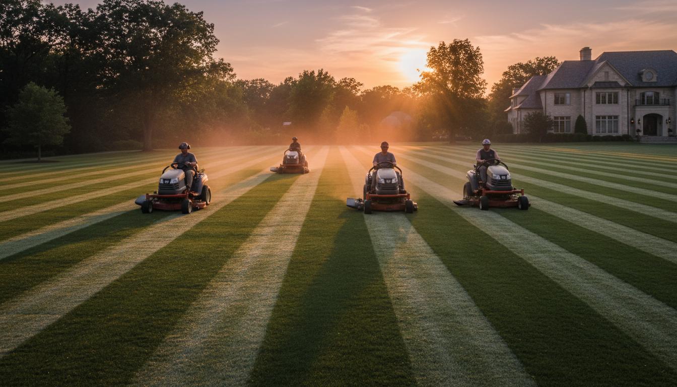 Professional landscaping